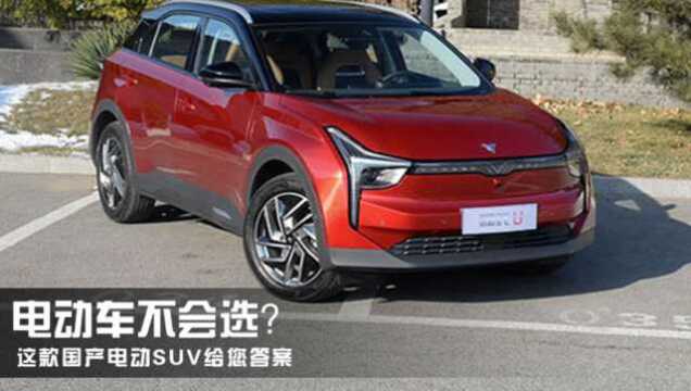 电动车不会选?这款国产电动SUV给您答案