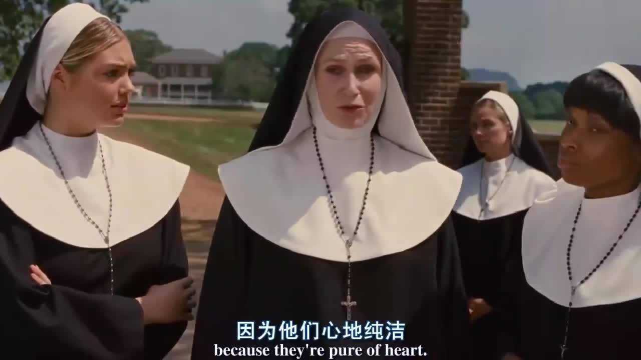 喜剧片三个臭皮匠帮助修女修理教堂搞出大笑话差点拆掉