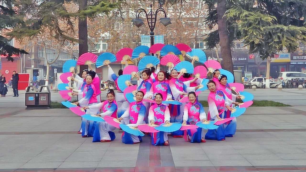 跳广场舞的扇子