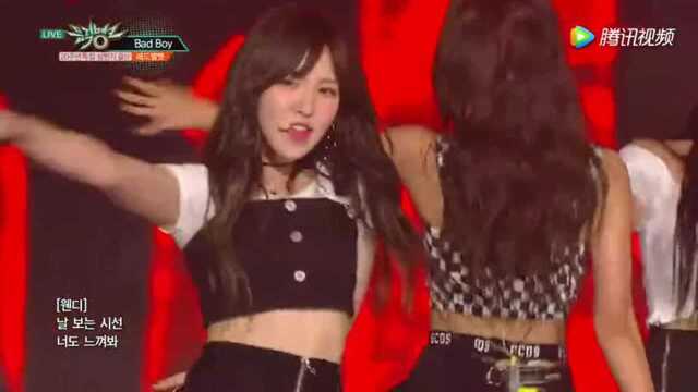 Red Velvet《坏男孩》音乐银行20周年特辑!