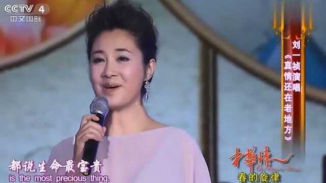 刘一祯演唱《真情还在老地方》黄莺出谷,真好听!