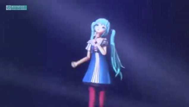 初音未来演唱会:一首《活动小丑》带动场下日本宅男的气氛!