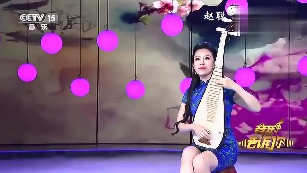 著名琵琶演奏家赵聪独奏琵琶语天籁之音这也太美了吧