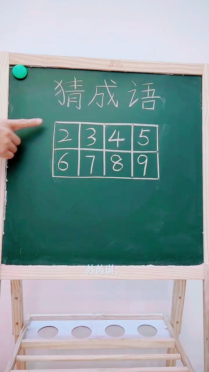 看数字猜成语!