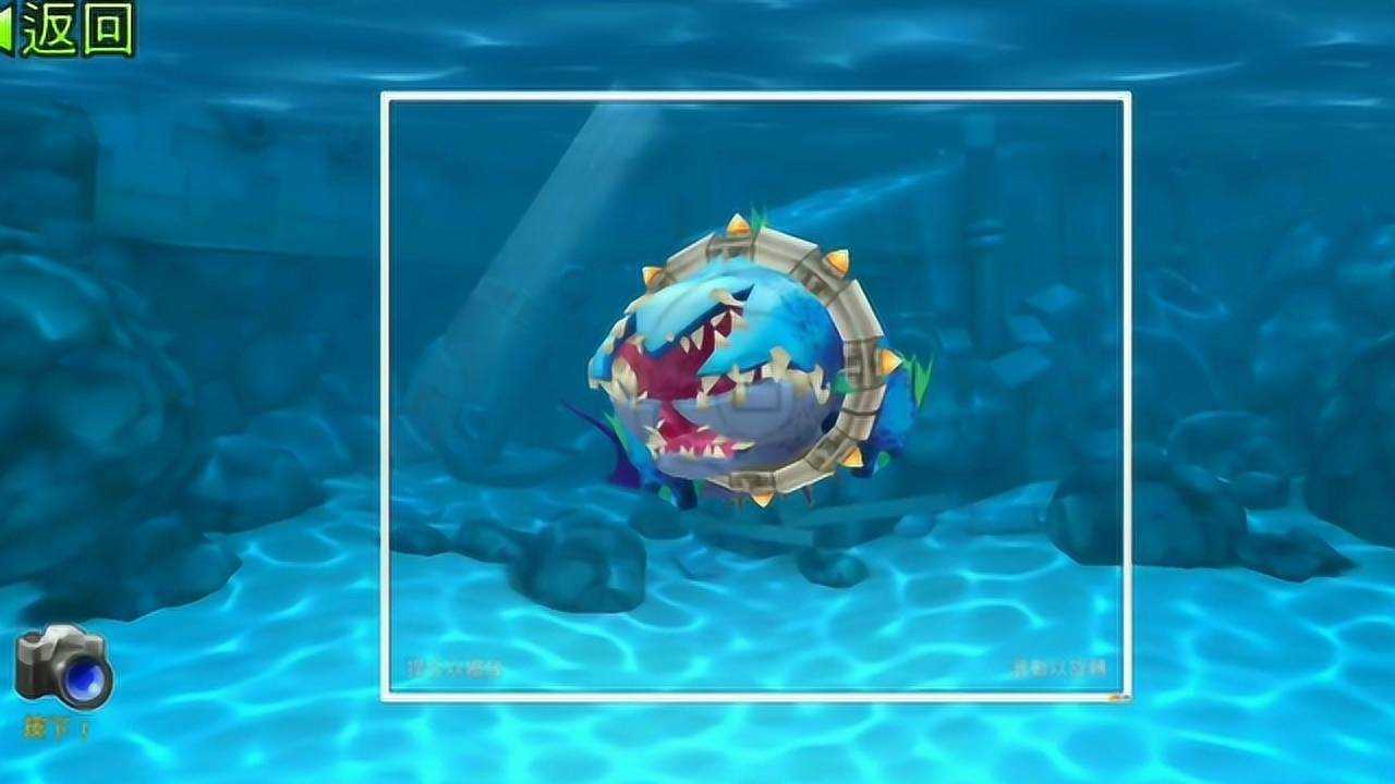 饥饿鲨进化深渊鲨的技能配合漩涡项圈会发生什么呢