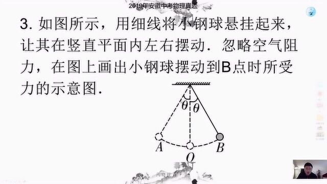 《中考物理真题》安徽卷之受力分析——每日一练23