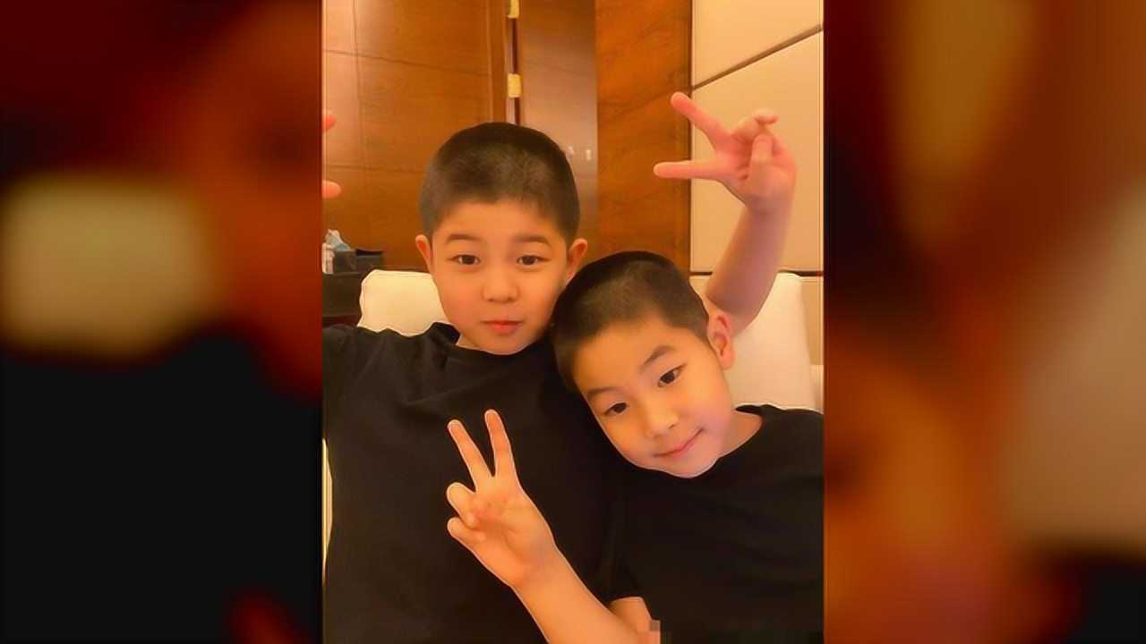 章子怡晒给儿子剃头照自己发际线却成焦点汪峰醒醒围观显温馨