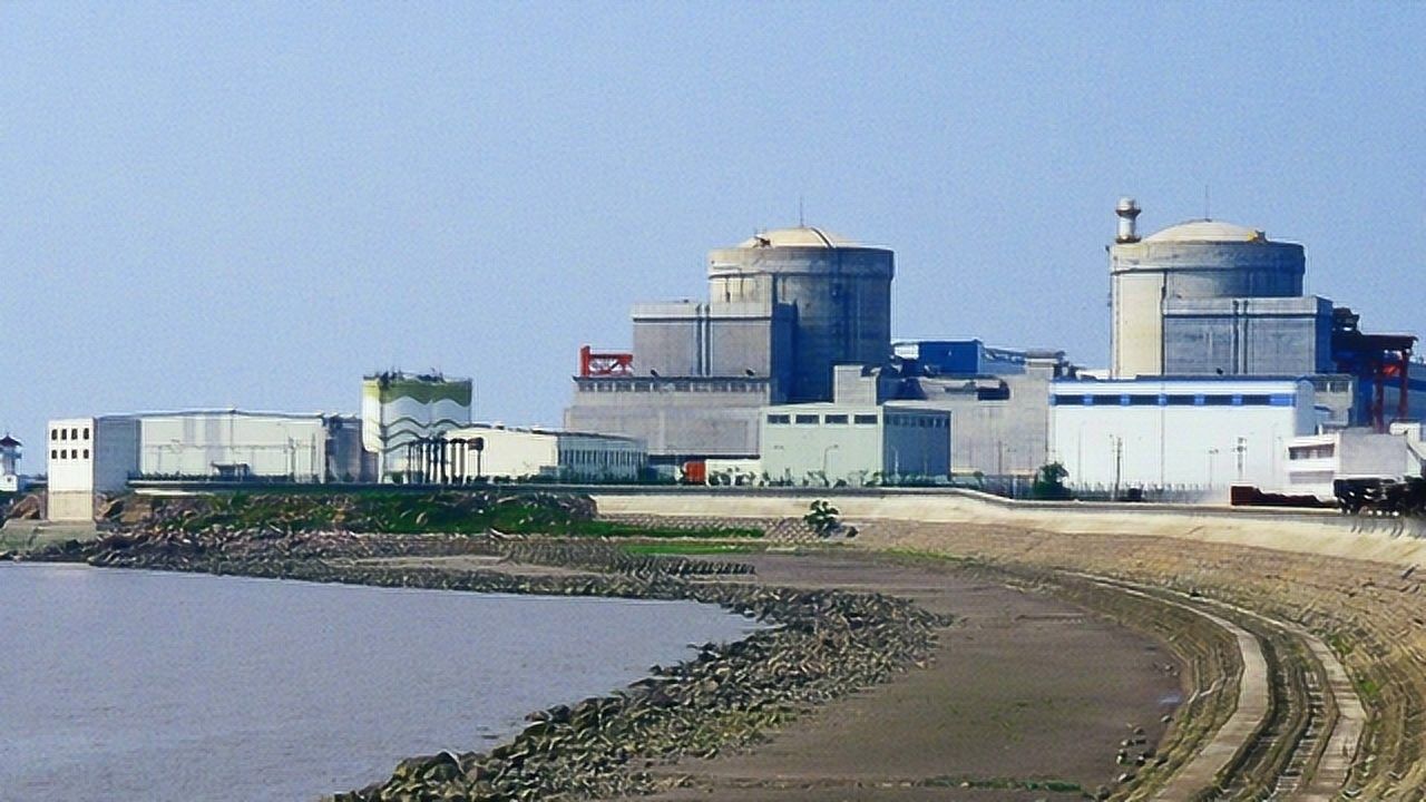 带你看我国最大的核电站秦山核电站年发电量500亿千瓦时