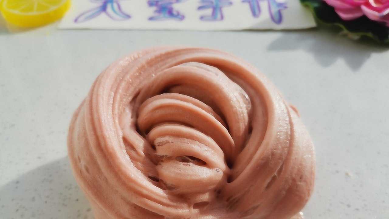 用白胶自制无硼砂咖啡色起泡胶,手感柔软,有帐篷泥手感,超解压