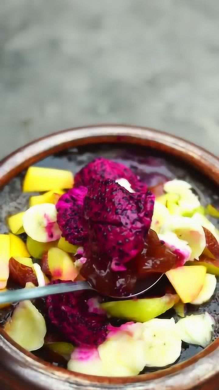 古法野枇杷果冰粉,简单易做