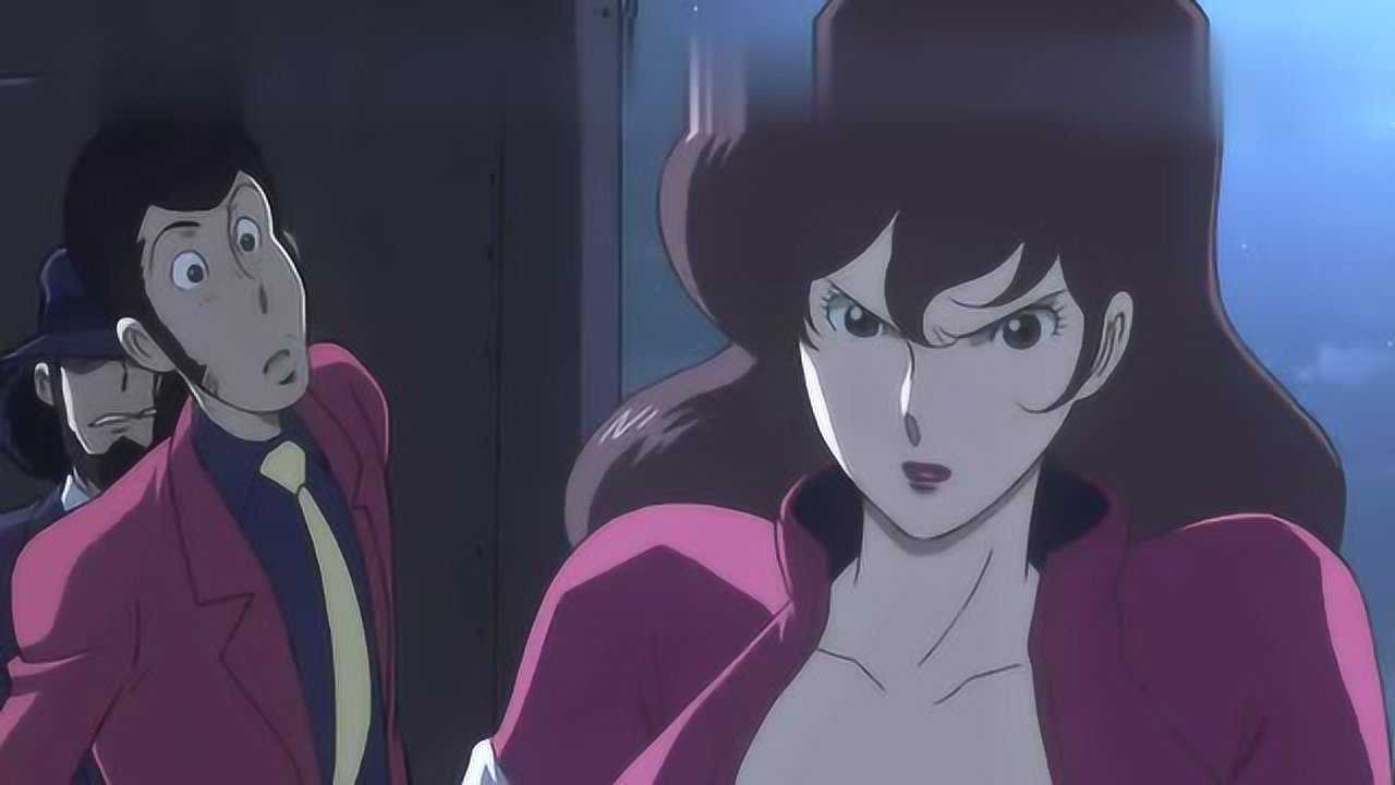 名侦探柯南柯南看见峰不二子就想躲开灰原霸气回怼