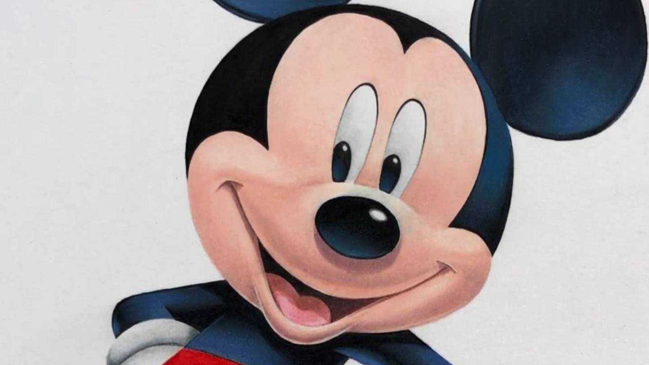 米奇老鼠教学,足足看了十遍