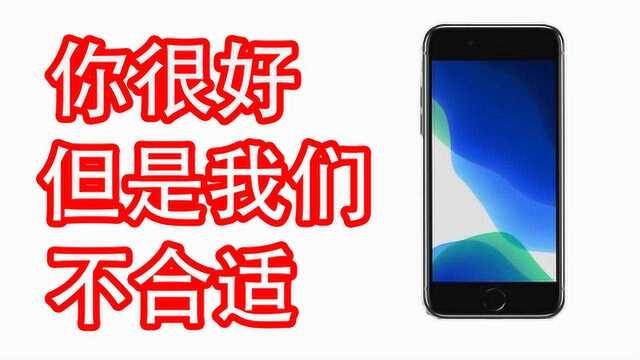 iPhoneSE2代新款iPhoneSE「你很好,但是我们不合适」