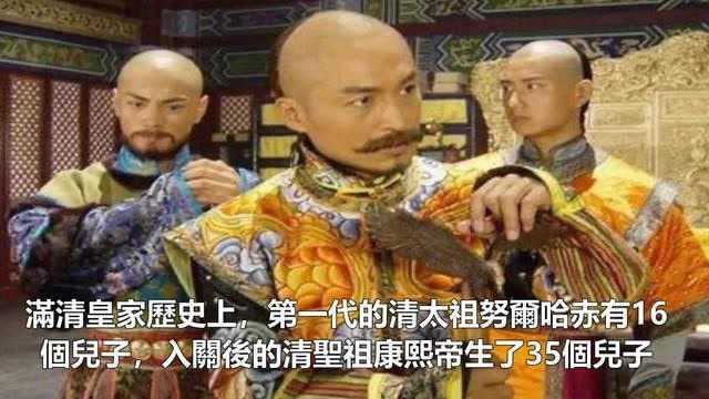 努尔哈赤和康熙的儿子有好几十人,他们在历史中是什么角色