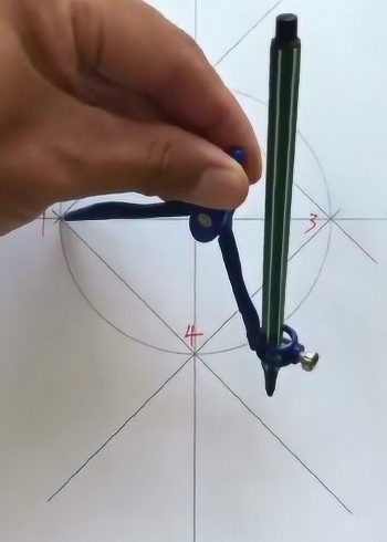 鸭蛋圆形,万能圆画法教程