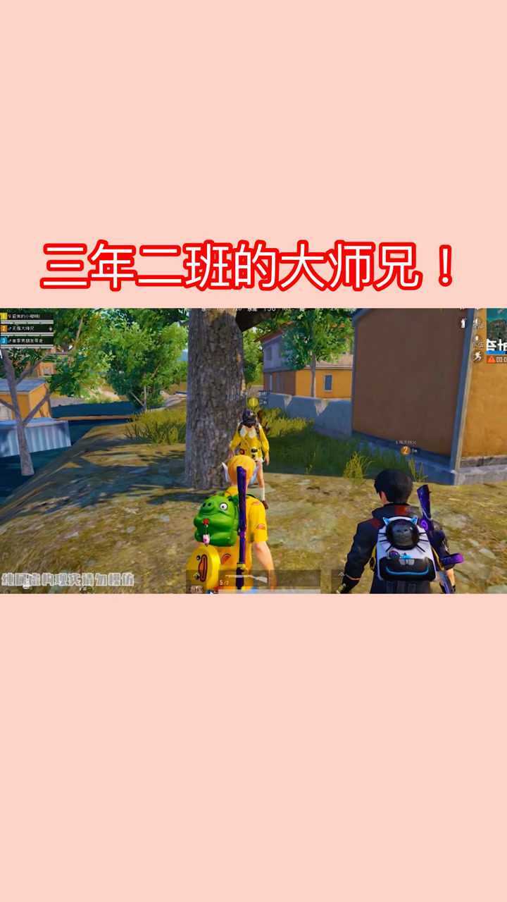 和平精英:三年二班的大师兄