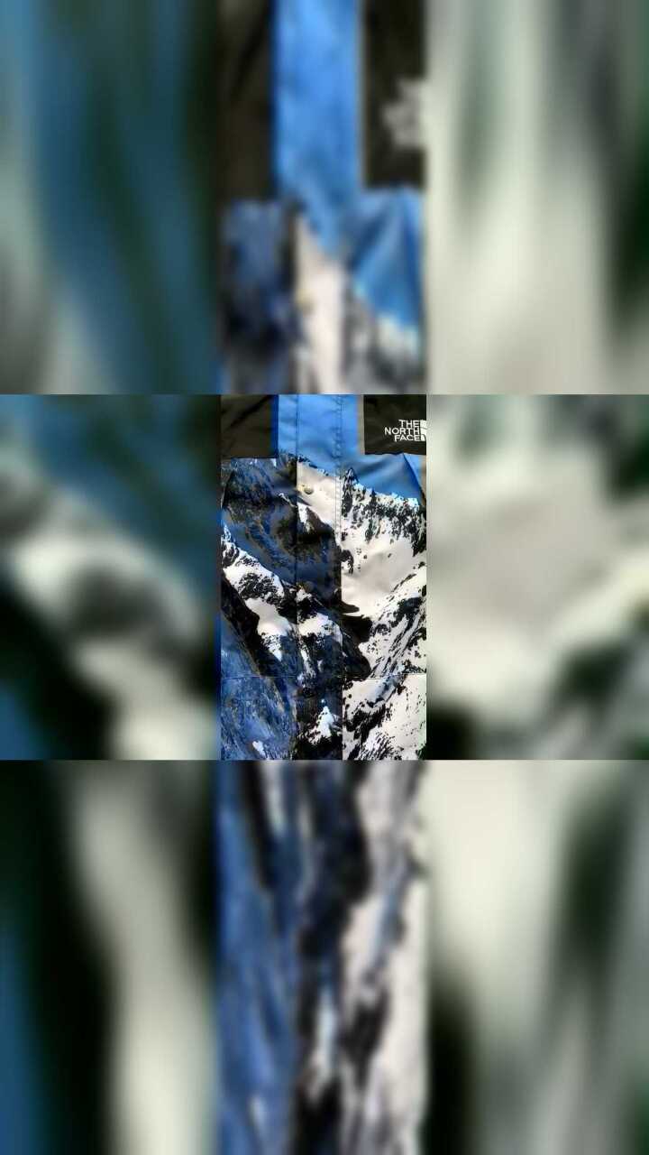 北面雪山实拍