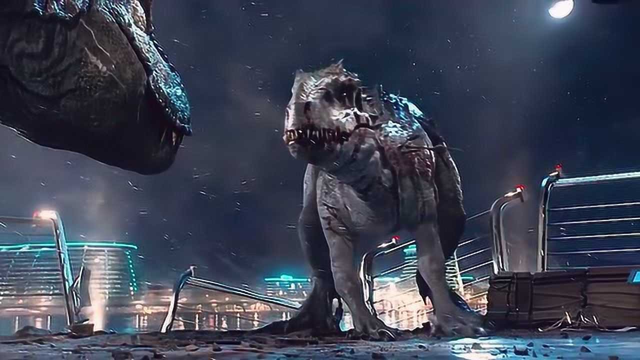 远古巨龙沧龙来袭霸王龙vs迅猛龙震撼