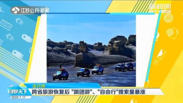 你想去哪玩?跨省旅游“官宣”恢复 “自由行”搜索量暴涨