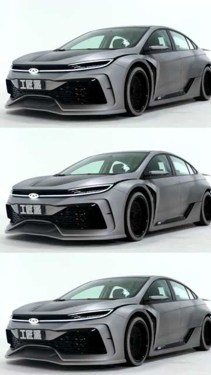 艾瑞泽star宽体轿车车尾大尾翼车灯不输奥迪