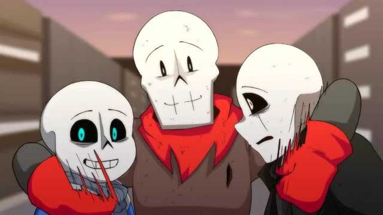 传说之下:g爹及时拯救了sans和帕派瑞斯,真是上阵父子兵