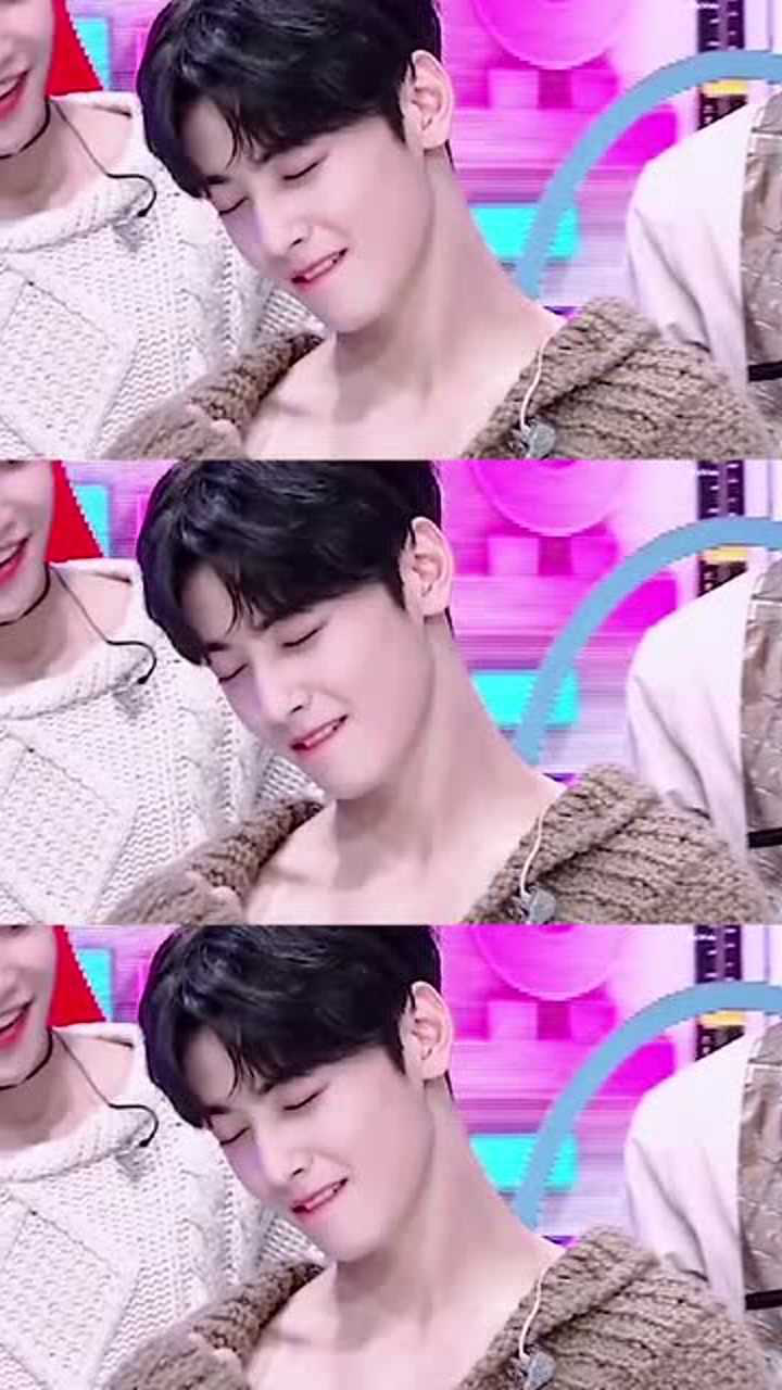 车银优笑起来眼睛像月牙儿一样美