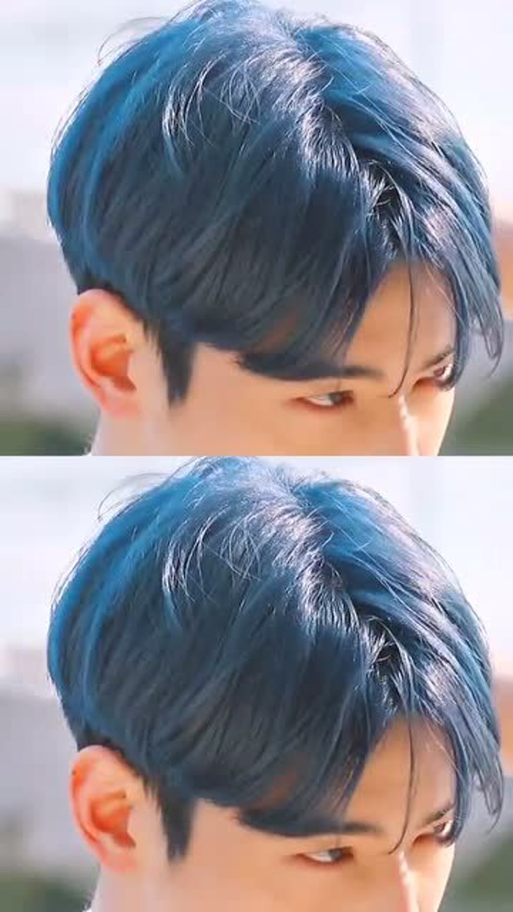 蓝发蓝衣,这是什么新操作,车银优确定要这么撩吗?