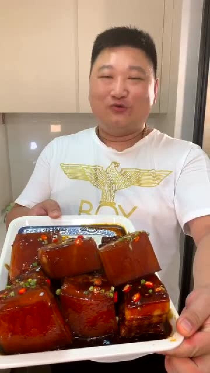 麻辣德子家庭版东坡肉教程肥而不腻简单易学