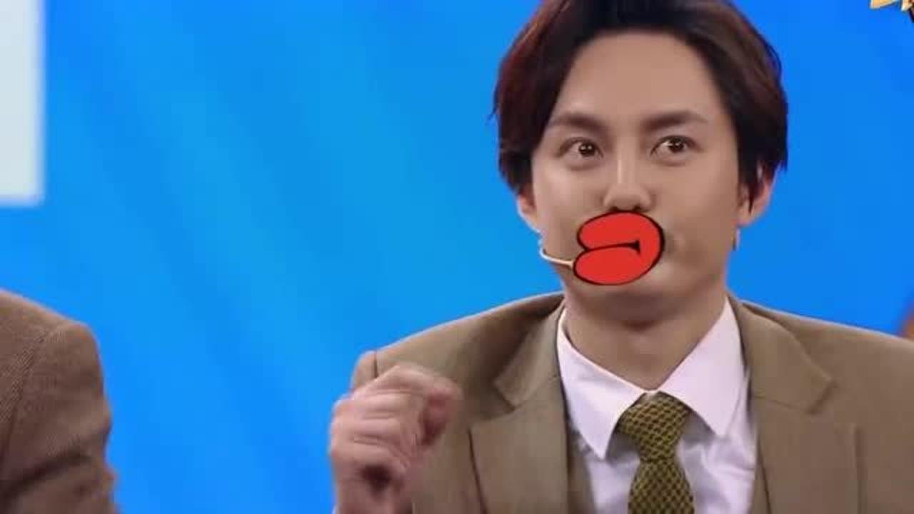 王牌对王牌黄轩表演孔融让梨没开始尹正就猜到了好帅气