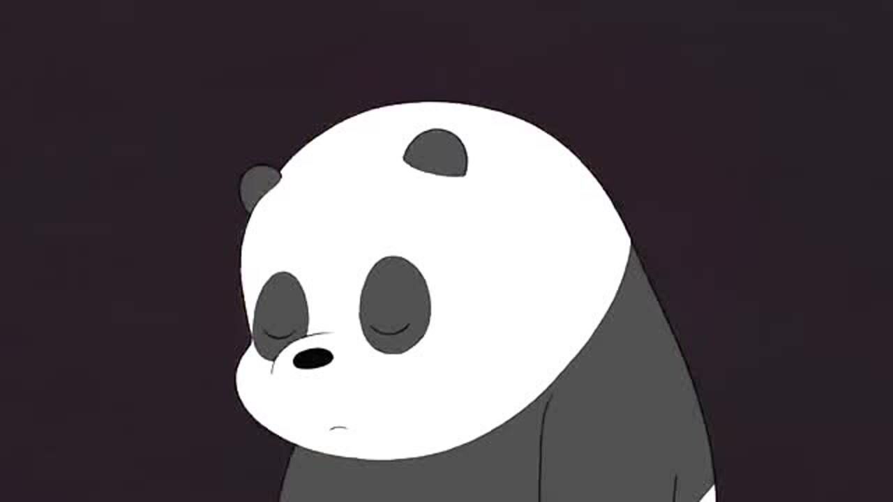 咱们裸熊:胖达食物过敏,被宝藏女孩相救,胖达深深的爱上了她!