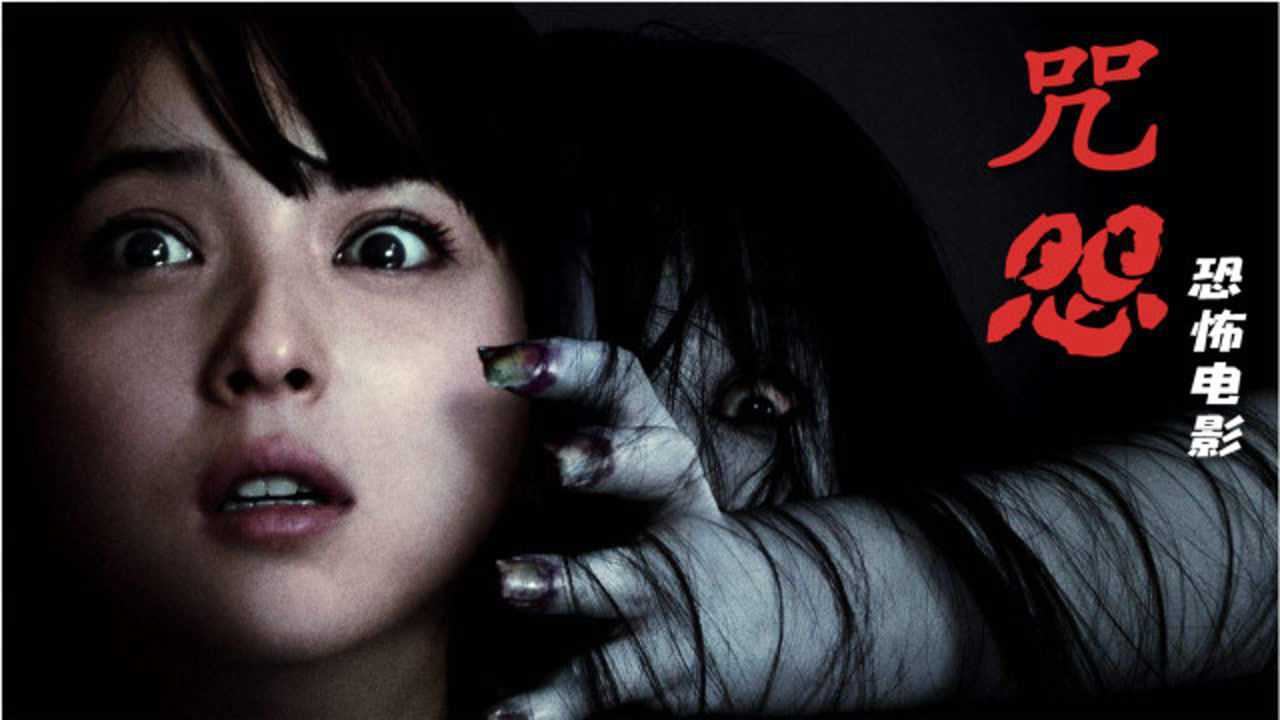 日本恐怖电影咒怨房子遭到诅咒谁进去都要被女鬼复仇