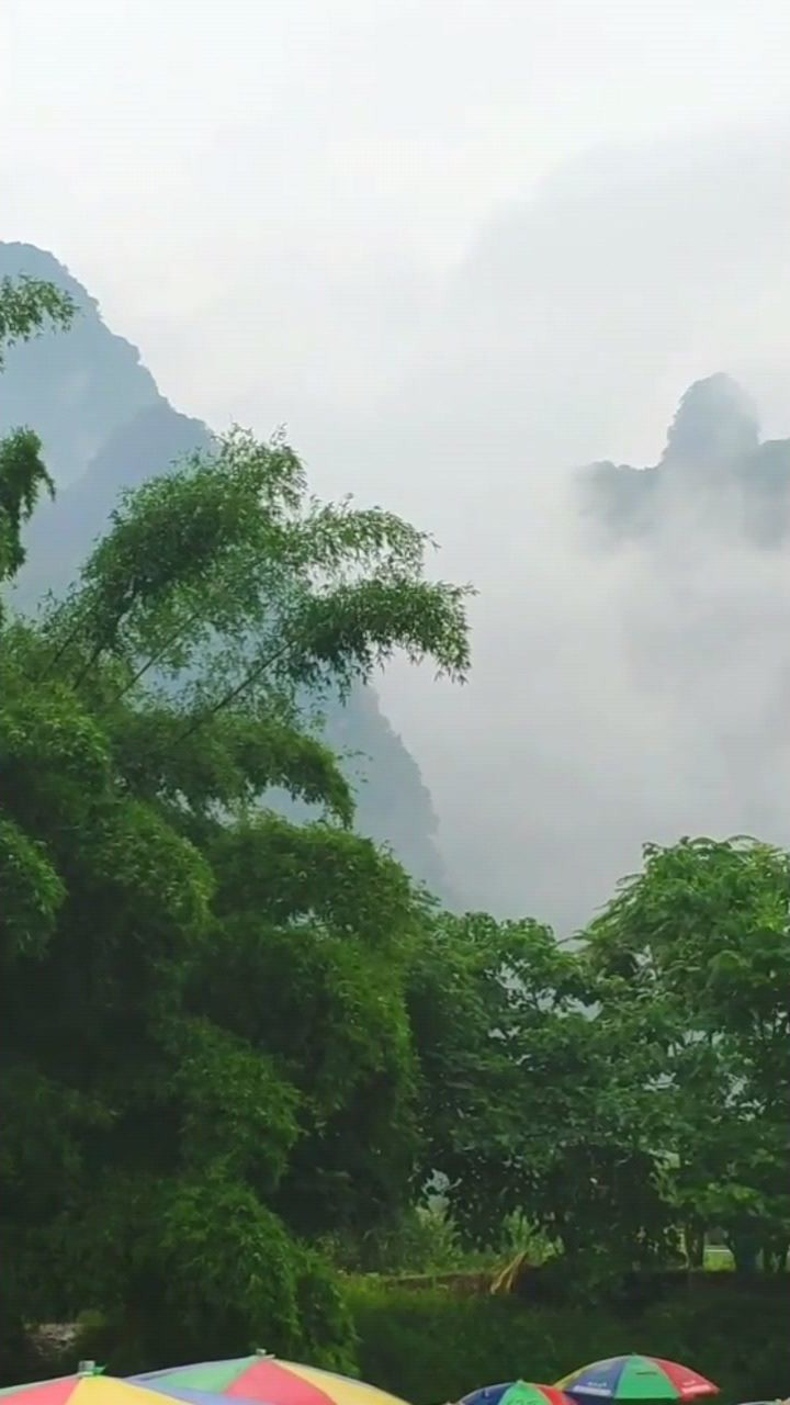 雨中桂林,梦幻山水