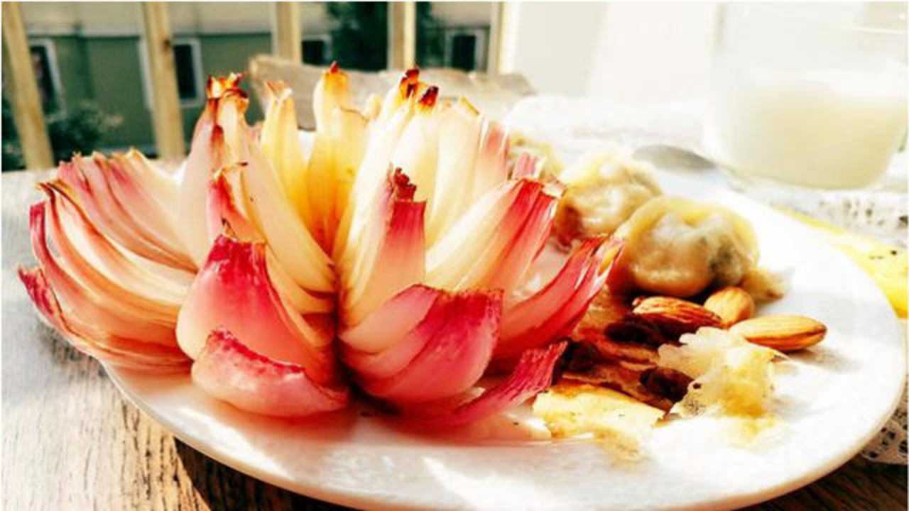 大神教你制作被玩坏的洋葱创意拼盘!看着都想吃