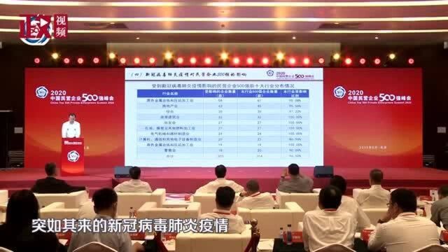 调查显示:96%的500强民营企业称受新冠肺炎影响