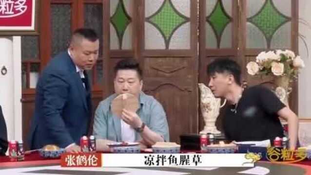 张鹤伦嘴瓢惹得师兄弟齐拍桌,王九龙笑得连椅子腿都断了