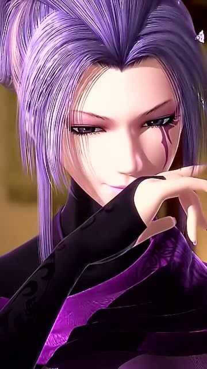 紫女把头发放下来满满的御姐范儿有没有天行九歌