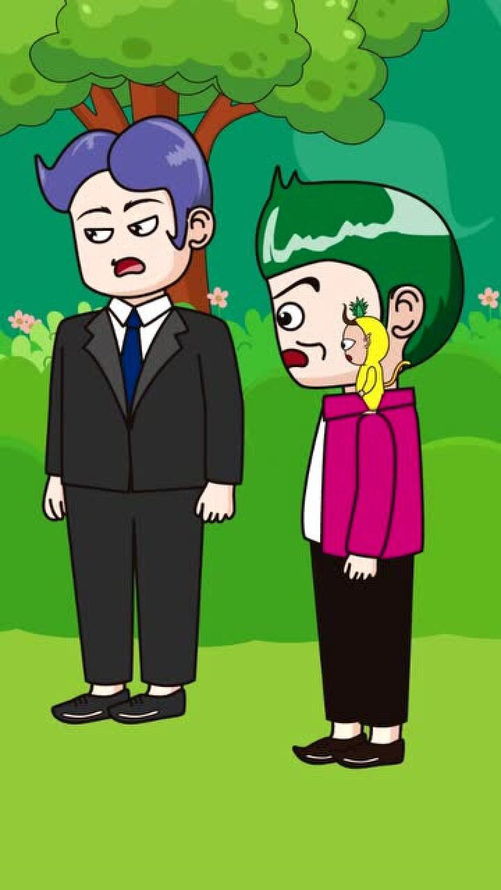 坏人在一起商量坏事,森林里的小狼遇到麻烦了,它能平安逃脱吗