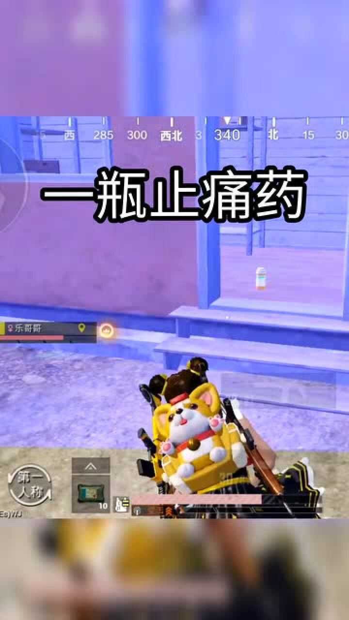 和平精英:一瓶止疼药