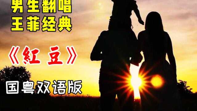 好听,帅哥国粤双语翻唱,王菲经典《红豆》,等到风景看透,陪我看细水长流