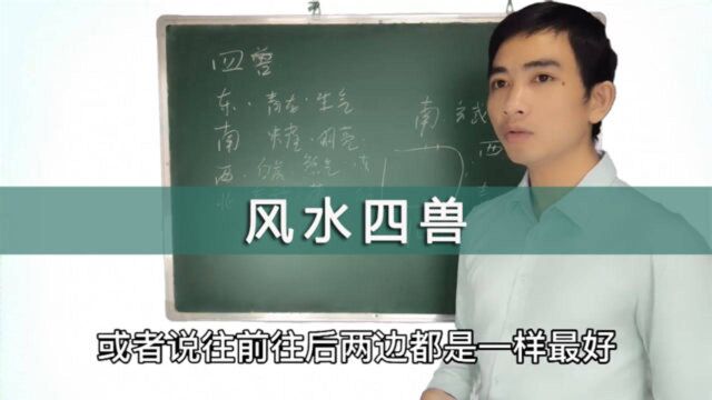 风水四兽与住宅方位的关系,家庭住宅风水学入门,王家栋说易