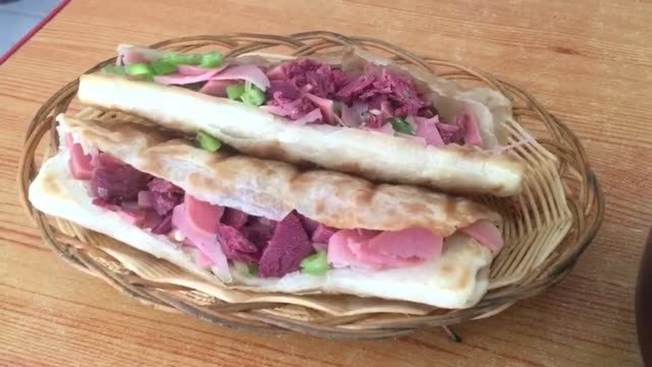 火腿驴肉火烧