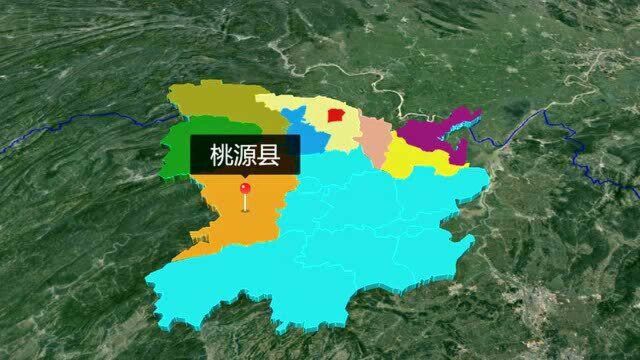 常德与益阳本是一家,一起来看下常德专区的行政区划变化吧