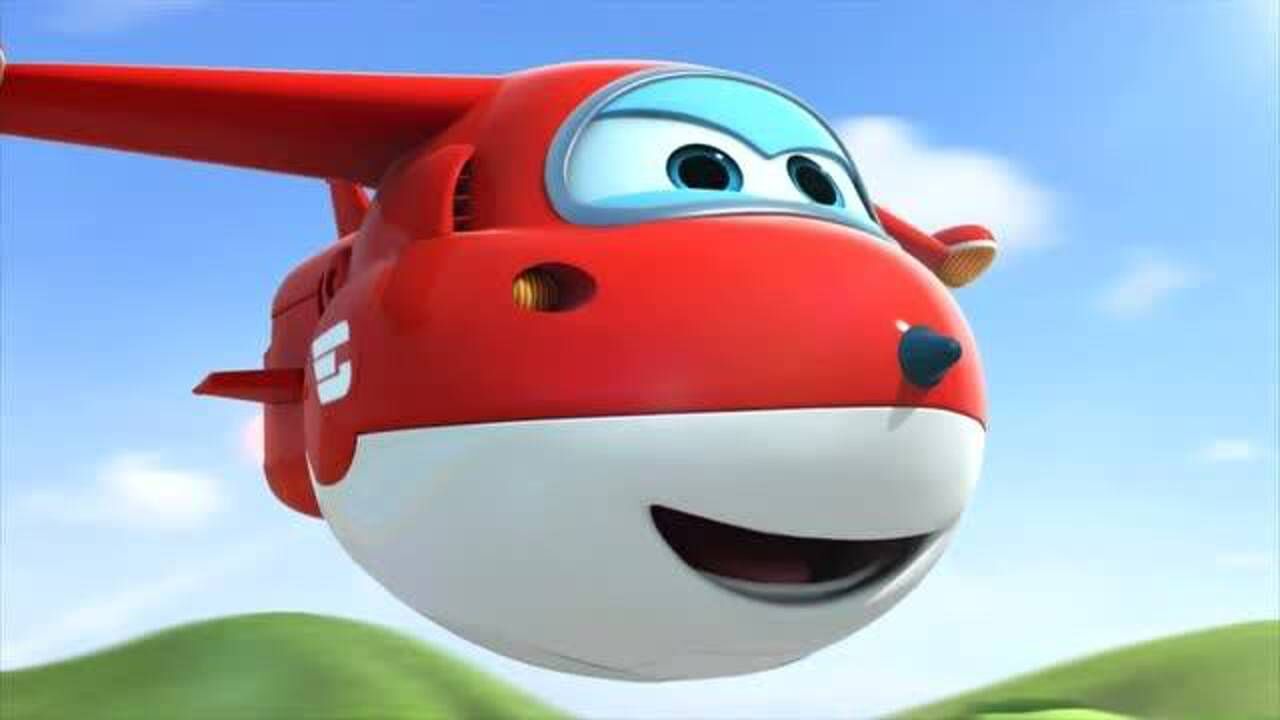 超级飞侠以最高的速度飞行乐迪来了