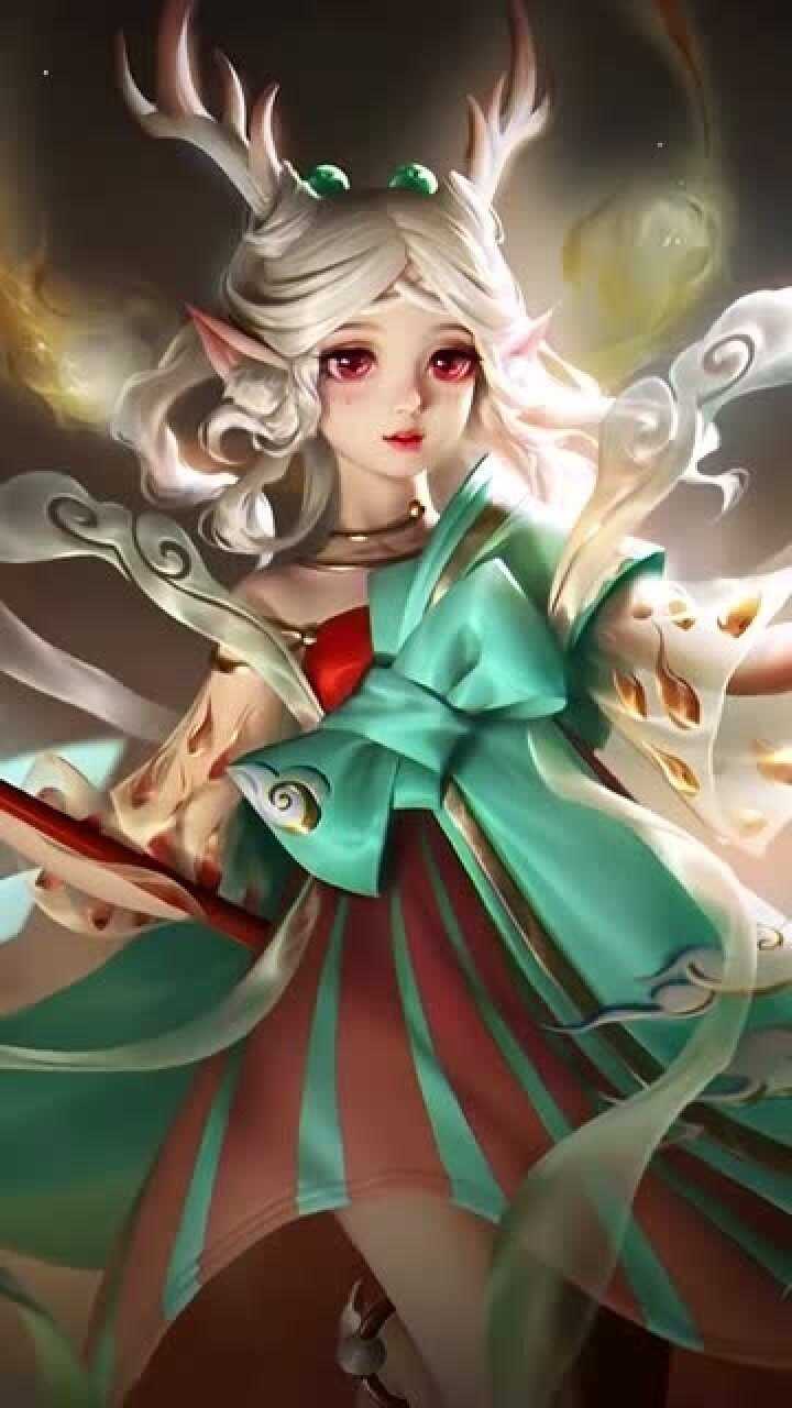 送你一张动态壁纸,瑶遇见神鹿动态壁纸,希望你们喜欢