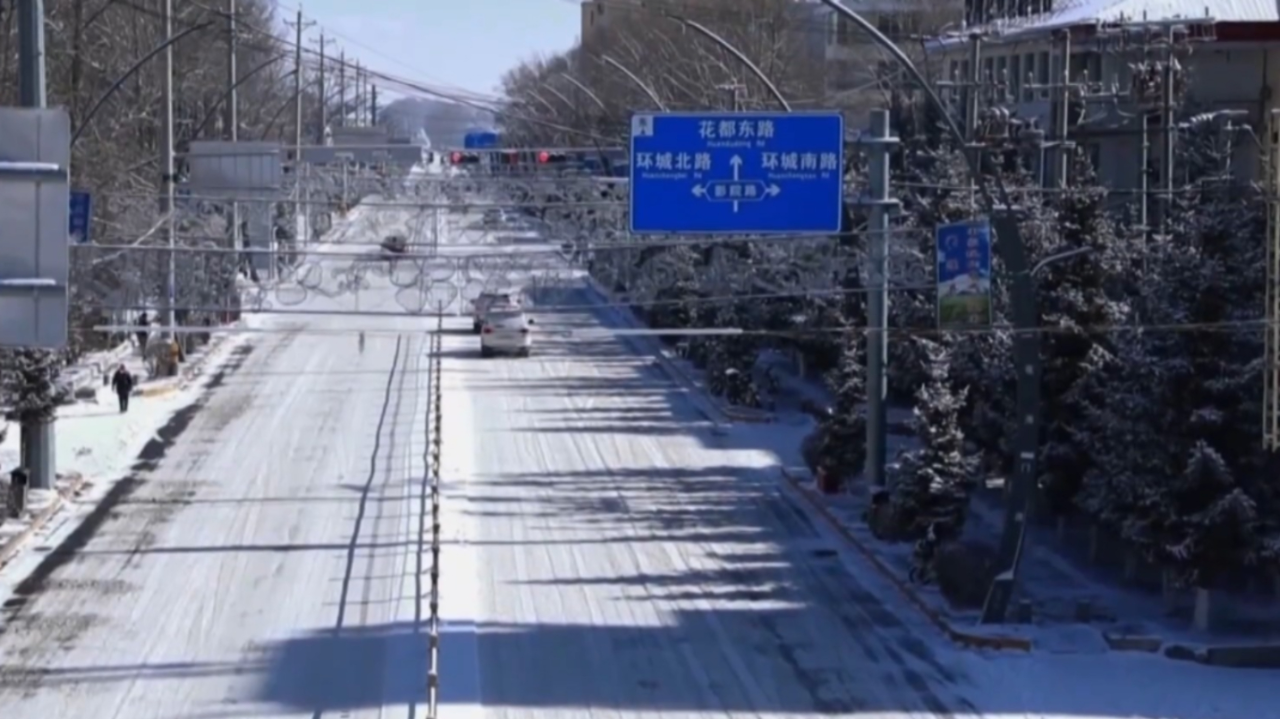 青海 降雪降温 部分路段实行交通管制_腾讯新闻