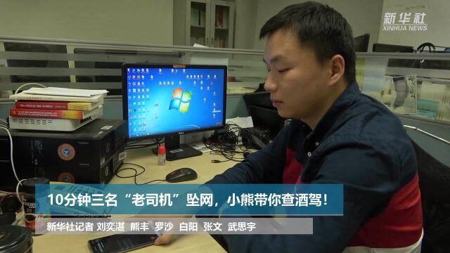 10分钟三名“老司机”坠网,小熊带你查酒驾!