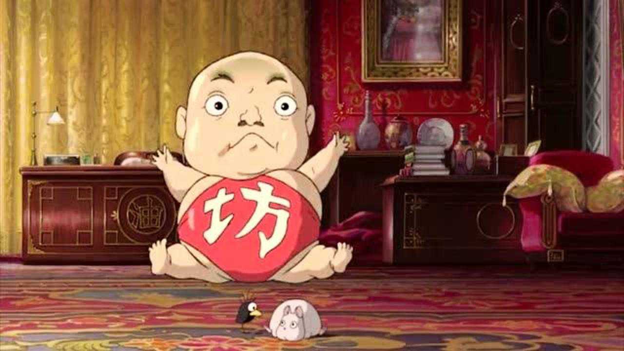 千与千寻:千寻把汤婆婆的宝宝偷偷带走了.