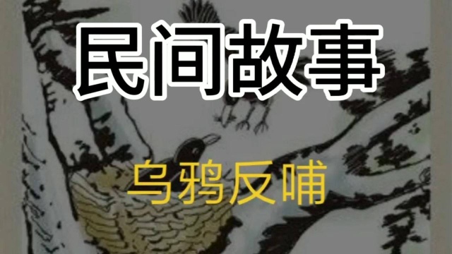 民间故事一一《乌鸦反哺》