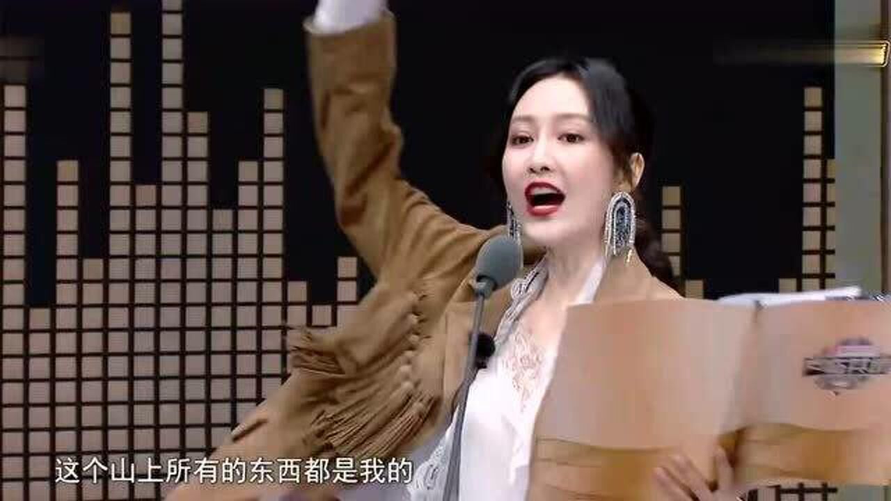 王鸥用粤语配音紫霞仙子,太惊艳了,台下观众都沸腾了!