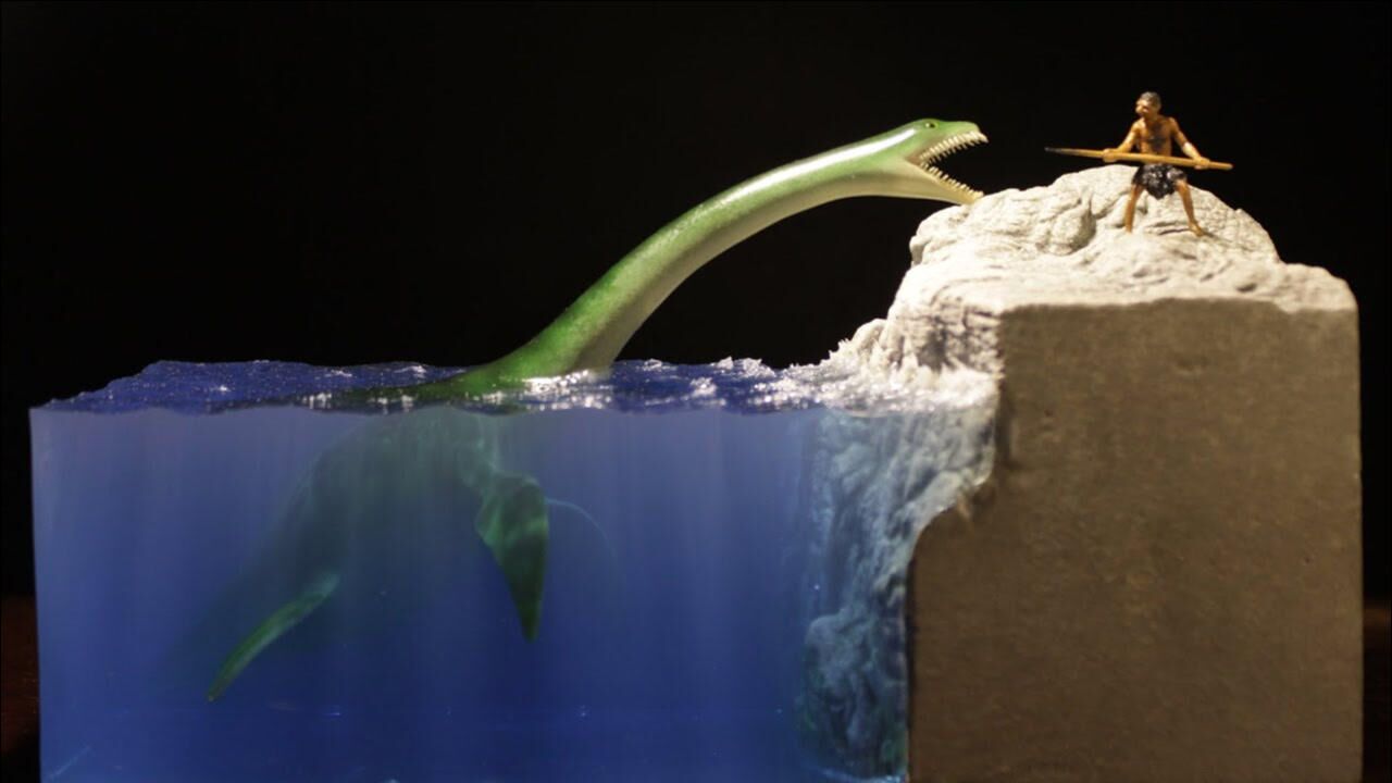 蛇颈龙是什么物种牛人还原真实模样成品活灵活现